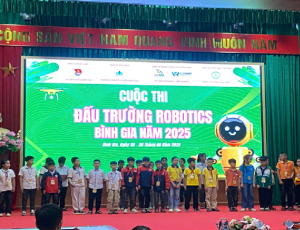 TRƯỜNG TIỂU HỌC THỊ TRẤN BÌNH GIA ĐẠT GIẢI BA TẠI CUỘC THI "ĐẤU TRƯỜNG ROBOTICS BÌNH GIA NĂM 2025"